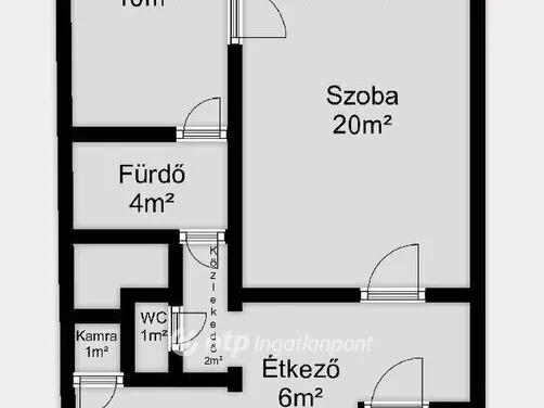 Eladó lakás Budapest IX. kerület 60 nm