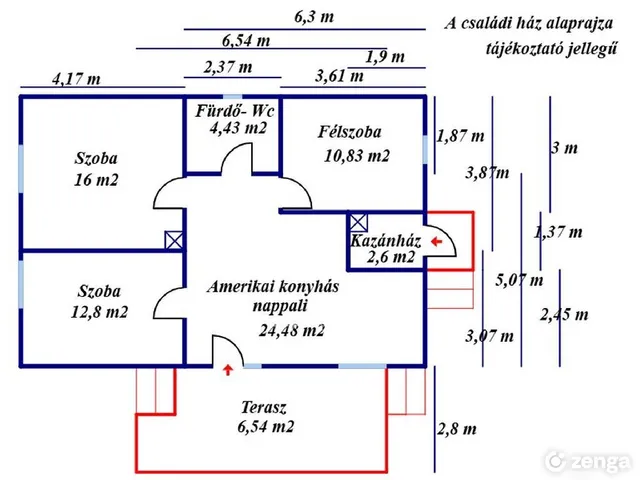 Eladó ház Jászapáti 68 nm