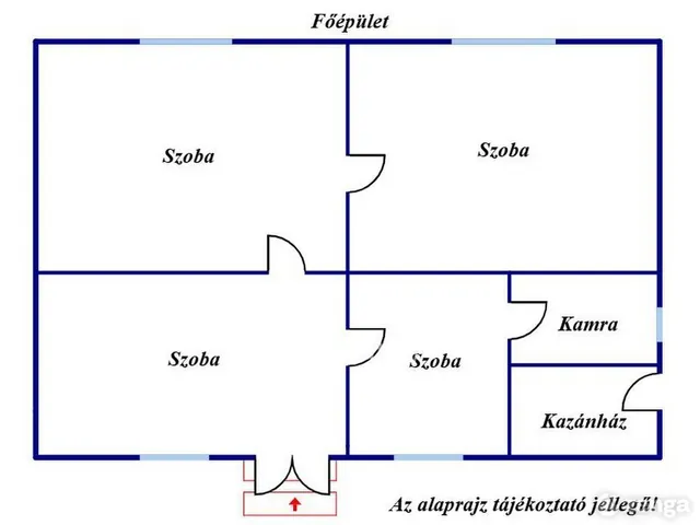 Eladó ház Tiszaföldvár 58 nm