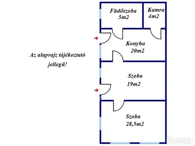 Eladó ház Mezőberény 76 nm