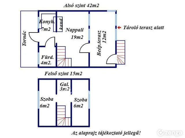 Eladó nyaraló Gyomaendrőd 60 nm