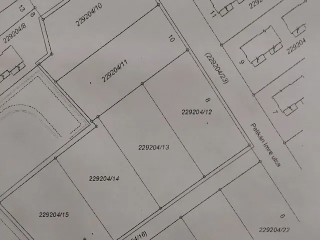 Eladó telek Budapest XXII. kerület, Budatétény, Pelikán Imre utca 10. 1000 nm