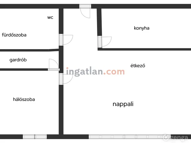 Eladó lakás Budapest XV. kerület, Pestújhely 45 nm