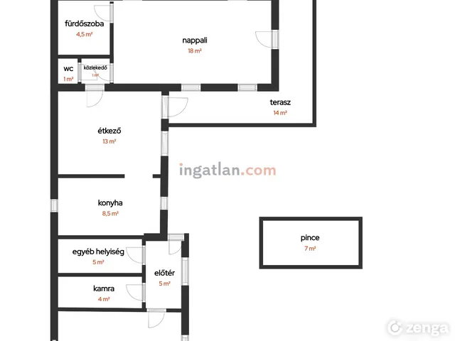 Eladó ház Tolna 84 nm