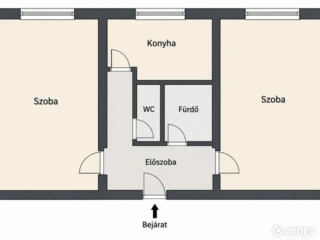 Eladó lakás Székesfehérvár, Rádió lakótelep, Rádió utca 8/E 57 nm