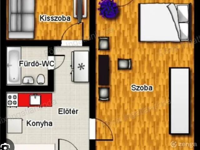 Eladó lakás Budapest XV. kerület, Újpalota 35 nm