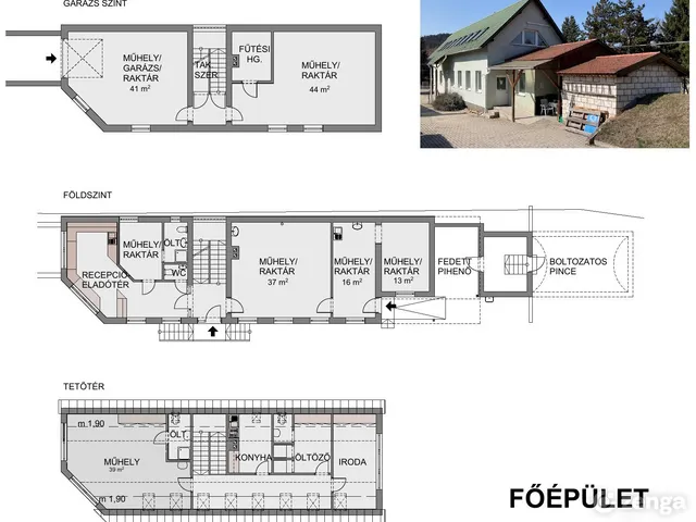 Eladó kereskedelmi és ipari ingatlan Pilisvörösvár 386 nm