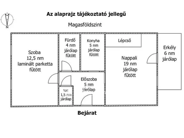 Eladó lakás Mosonmagyaróvár, Moson 61 nm