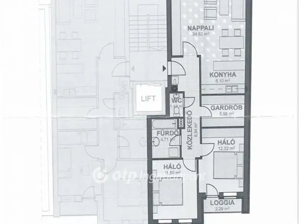 Eladó lakás Győr, Belváros 83 nm