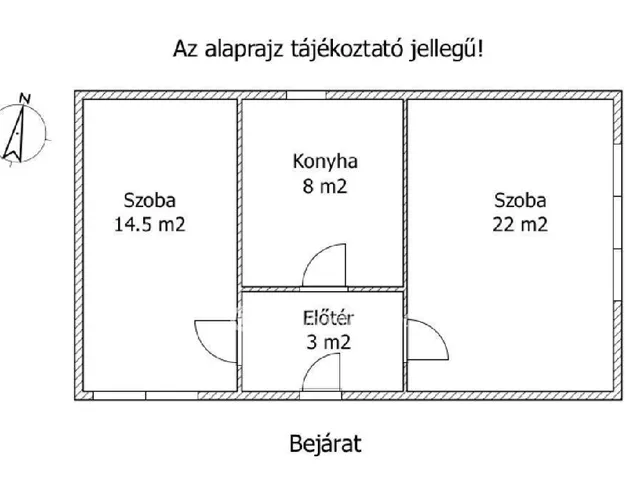 Eladó ház Koroncó 48 nm