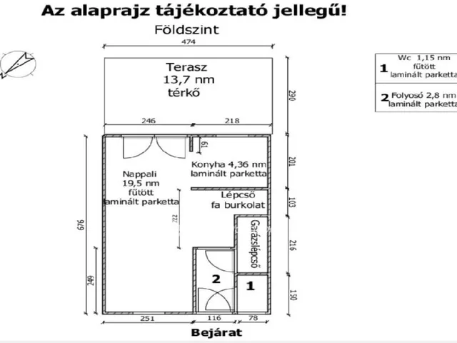 Eladó lakás Mosonmagyaróvár 86 nm