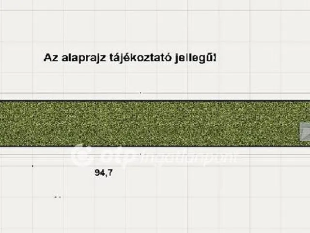 Eladó telek Győr, Pinnyéd 643 nm