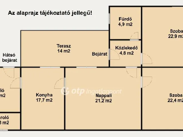 Eladó ház Kóny 112 nm