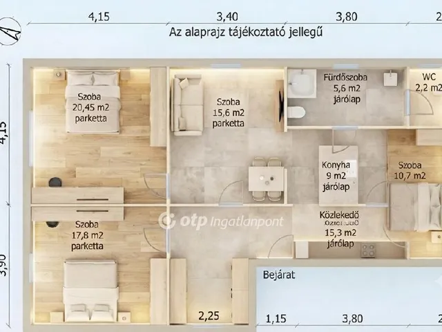Eladó ház Dunaszeg 96 nm