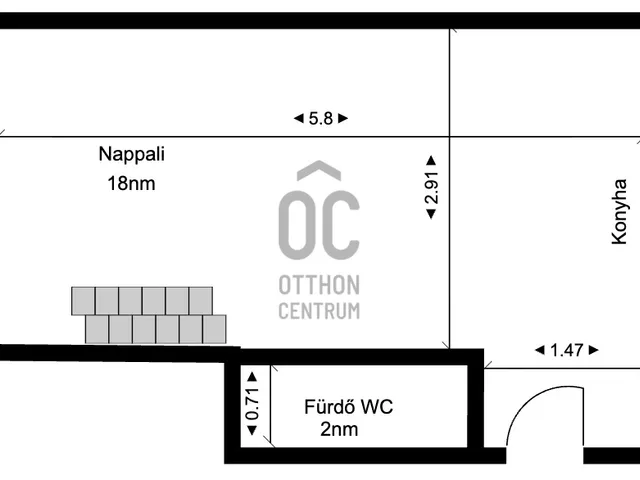 Eladó lakás Budapest VII. kerület, Belső-Erzsébetváros, Izabella utca 20 nm