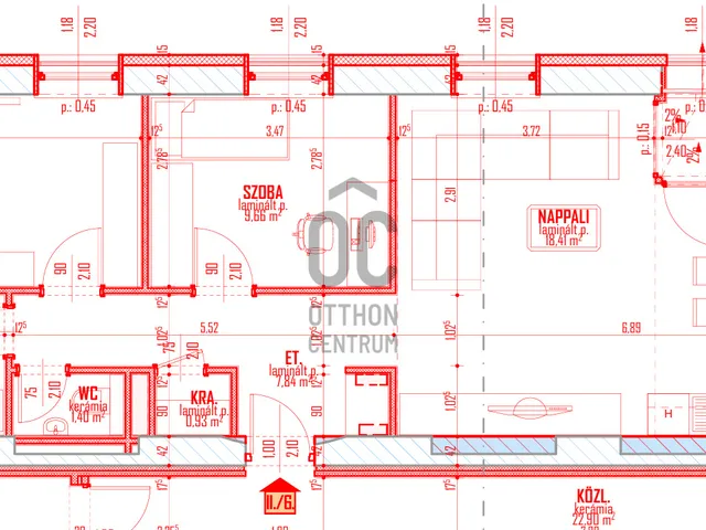 Eladó lakás Budapest IV. kerület, Újpest 69 nm