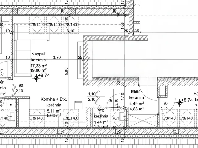 Eladó lakás Szeged 53 nm