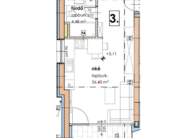 Eladó lakás Szeged 37 nm