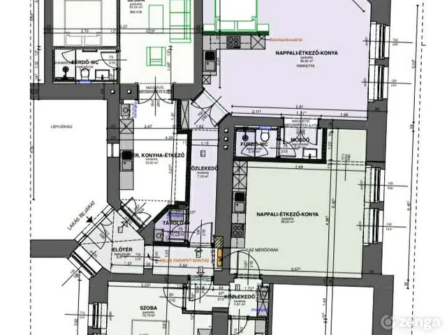 Eladó lakás Szeged, Deák Ferenc utca 50 nm