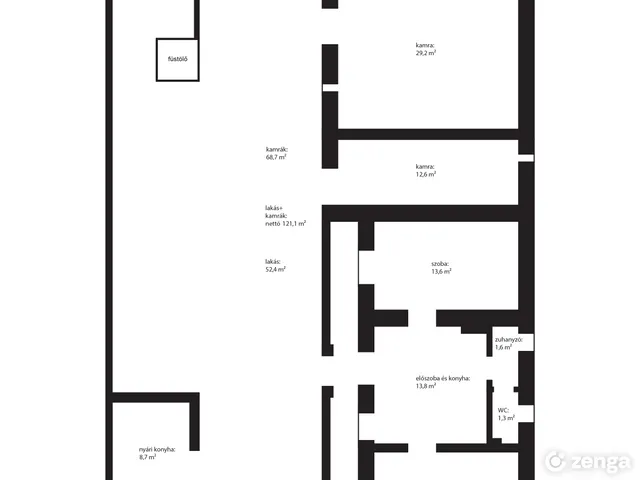 Eladó ház Sárospatak, Kispatak 53 nm