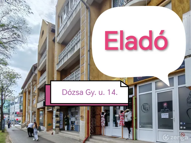 Eladó kereskedelmi és ipari ingatlan Nyíregyháza, Belváros 18 nm