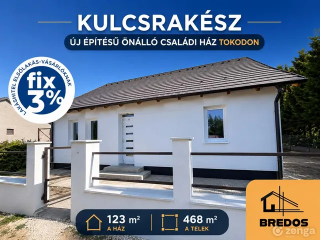 Eladó ház Tokod 128 nm
