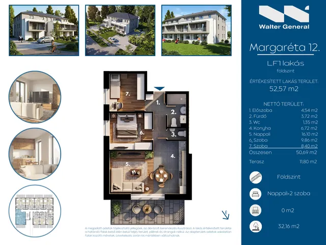 Eladó lakás Hegyeshalom 53 nm