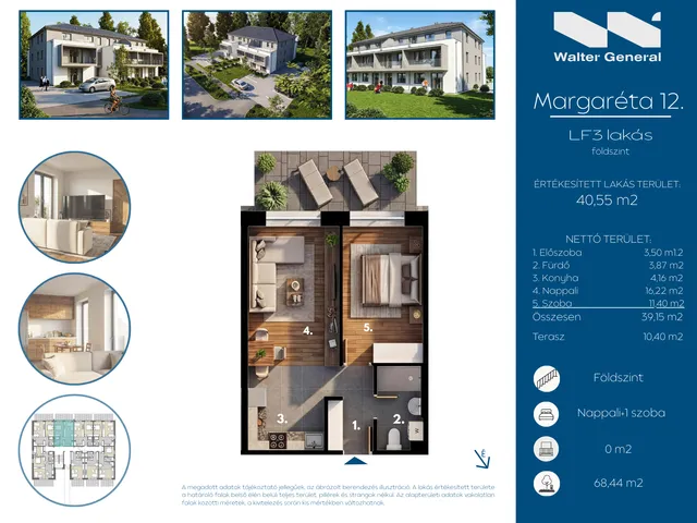 Eladó lakás Hegyeshalom 41 nm