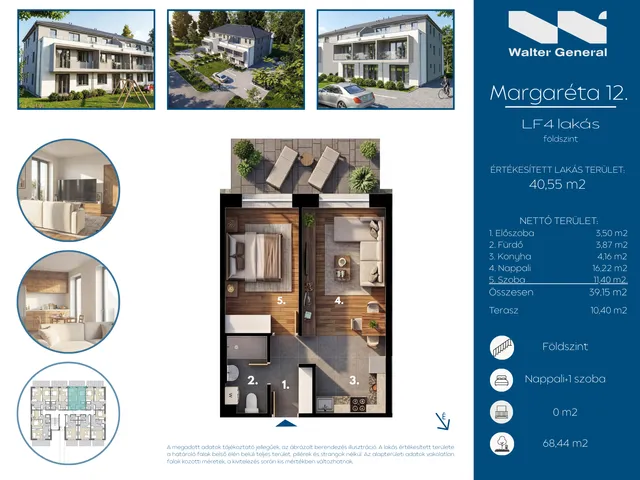 Eladó lakás Hegyeshalom 41 nm