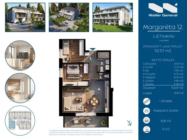 Eladó lakás Hegyeshalom 51 nm