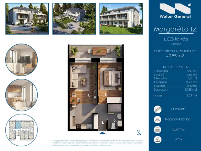 Eladó lakás Hegyeshalom 39 nm