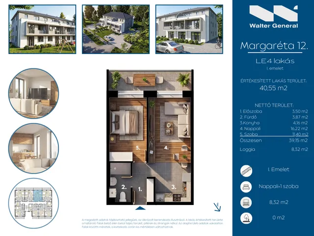 Eladó lakás Hegyeshalom 39 nm