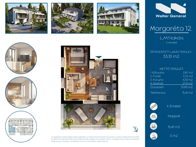 Eladó lakás Hegyeshalom 32 nm