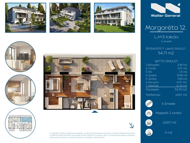 Eladó lakás Hegyeshalom 52 nm