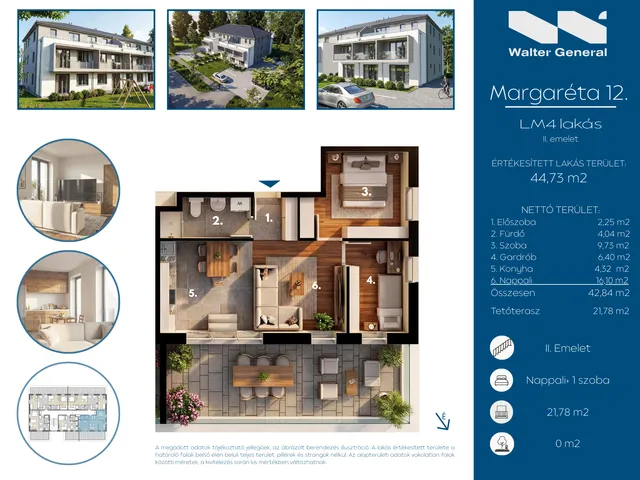 Eladó lakás Hegyeshalom 43 nm