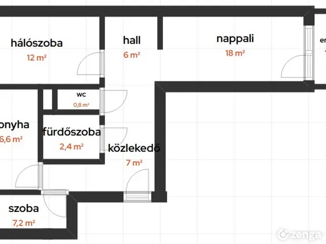 Eladó lakás Budapest XV. kerület, Újpalota 62 nm