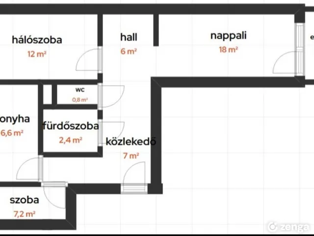 Eladó lakás Budapest XV. kerület, Újpalota 60 nm