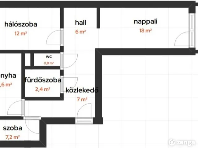 Eladó lakás Budapest XV. kerület, Újpalota 60 nm