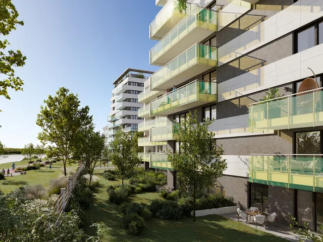 Eladó új építésű lakópark Budapest XI. kerület, Lágymányos, Budafoki út 64/B 32 nm