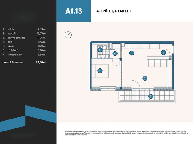Eladó lakás Vámosszabadi, Szitásdomb-lakópark 50 nm