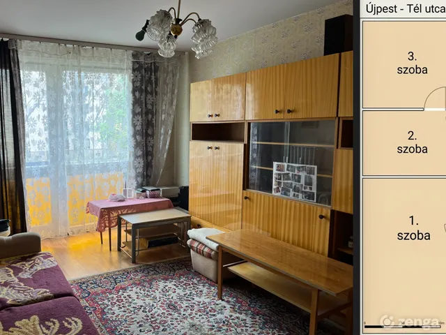 Eladó lakás Budapest IV. kerület, Újpest 69 nm