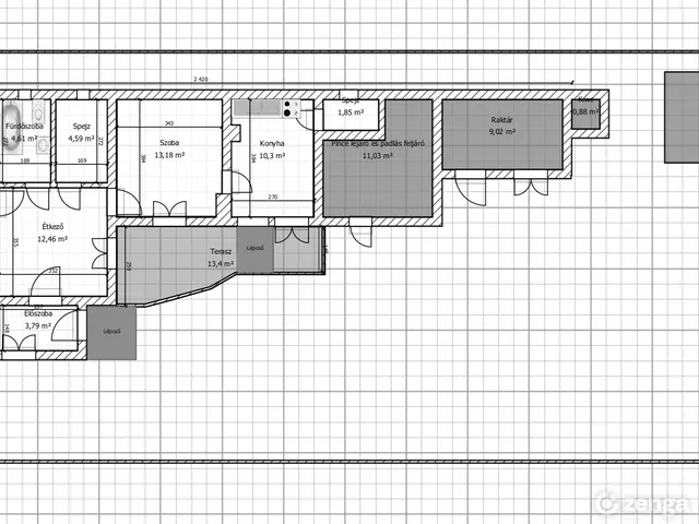 Eladó ház Budapest XVII. kerület, Rákoskeresztúr 95 nm