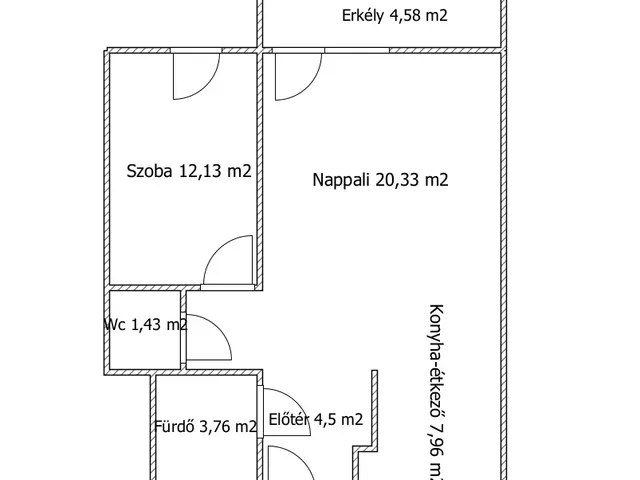Eladó lakás Budapest XI. kerület, Kékperje 50 nm