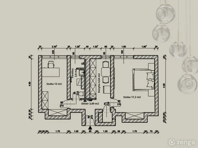 Eladó lakás Zalaegerszeg 49 nm