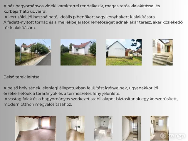 Eladó ház Zalaegerszeg, Bazita 56 nm