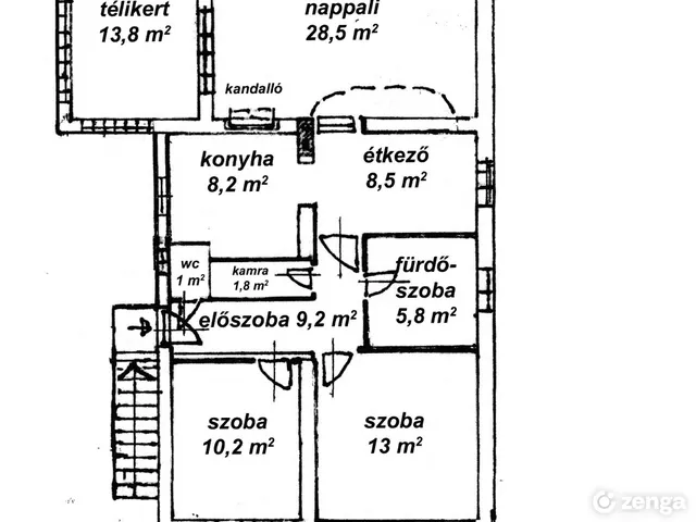 Kiadó lakás Harka 100 nm