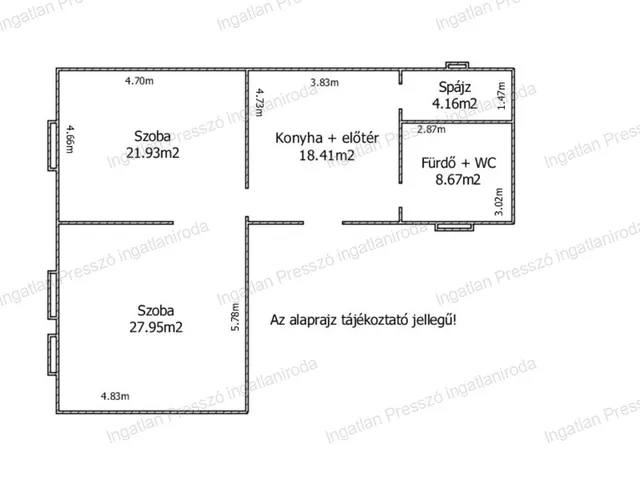 Eladó ház Türje 81 nm