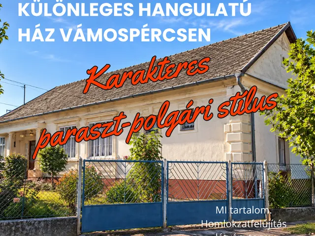 Eladó ház Vámospércs 100 nm
