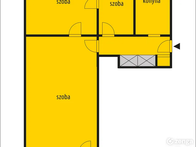 Eladó lakás Székesfehérvár, Ybl Miklós-lakótelep, Mátyás király körút 55 nm