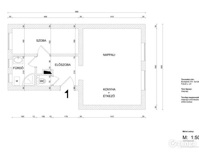 Eladó lakás Budapest XIII. kerület, Angyalföld 39 nm